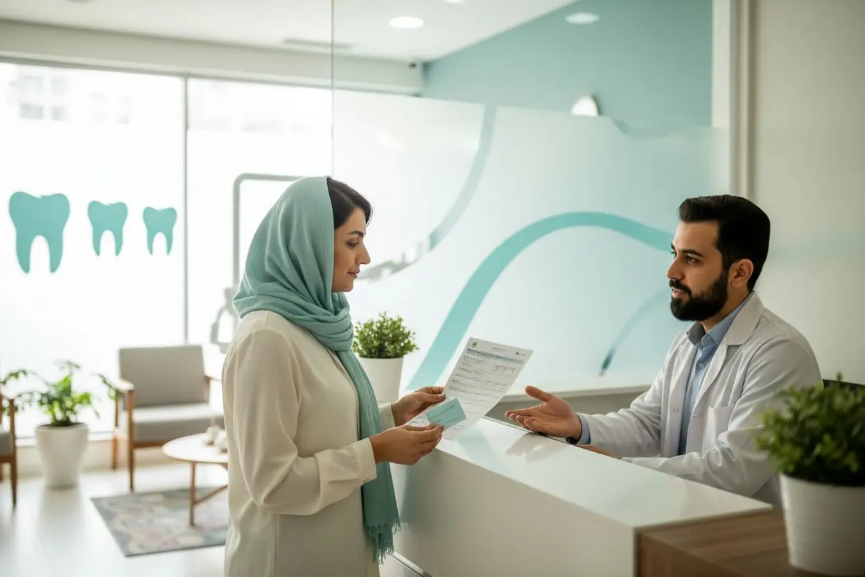 دریافت طرح درمان مکتوب و کارت اصالت از کلینیک