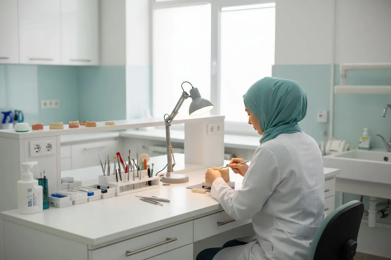 ساخت لمینت سرامیکی در لابراتوار دندانسازی