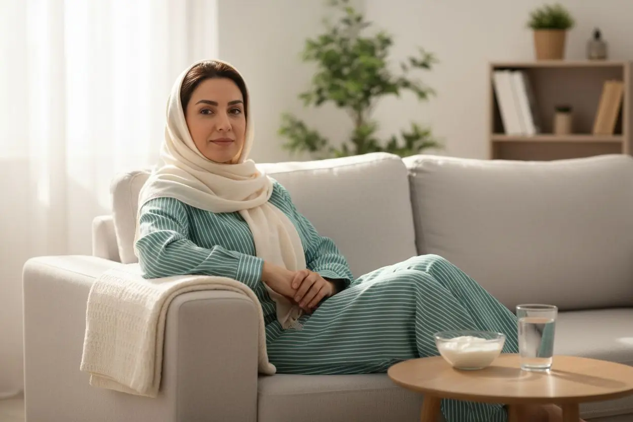 استراحت و غذای نرم و خنک در روزهای اول بعد از جراحی پیوند لثه