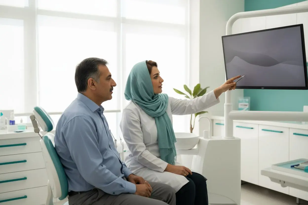 بررسی منشأ درد دندان و سینوزیت با معاینه و تصویر رادیوگرافی در مطب دندانپزشکی