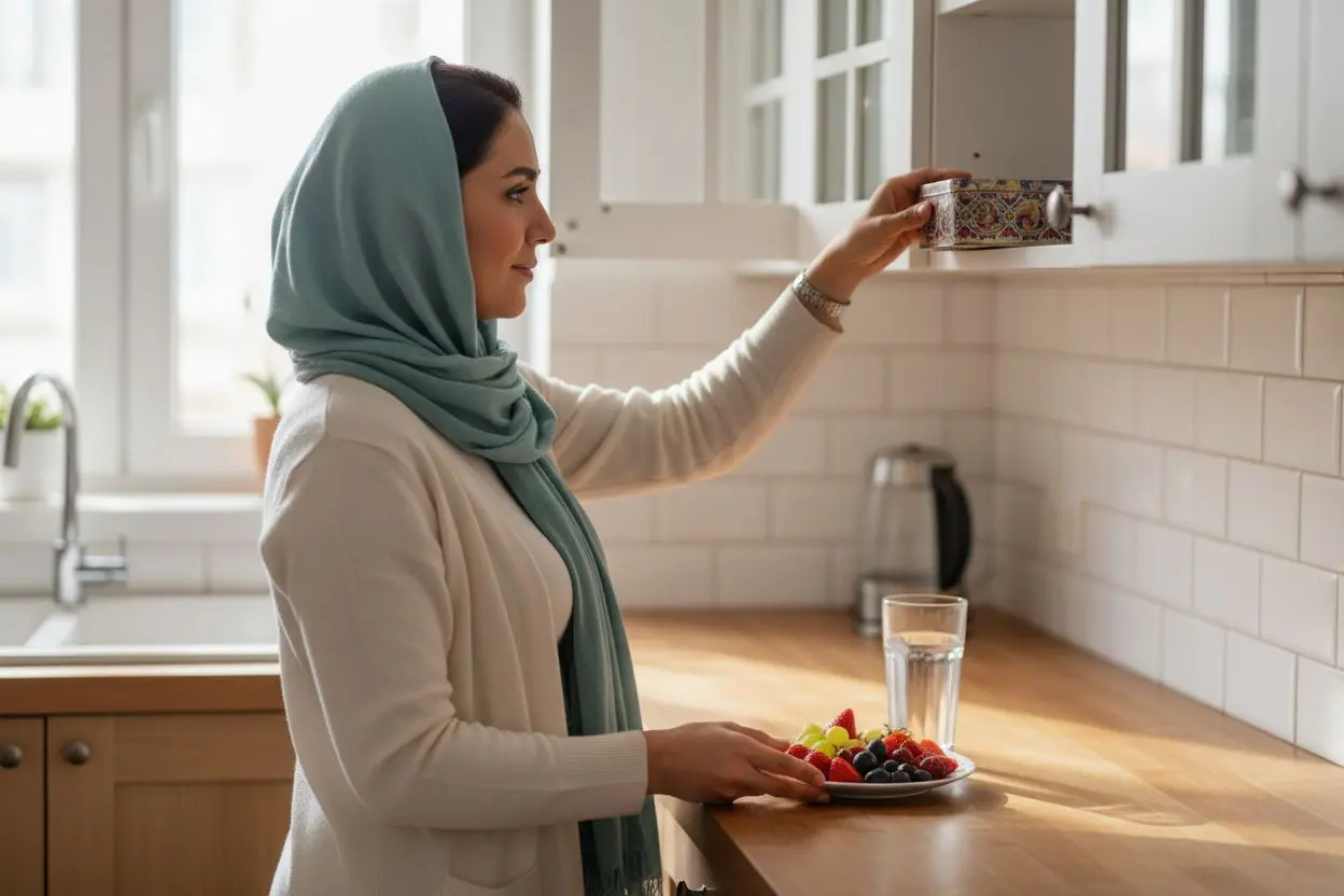 انتخاب میانوعده کمقند و آب به جای خوراکی شیرین برای پیشگیری از پوسیدگی دندان